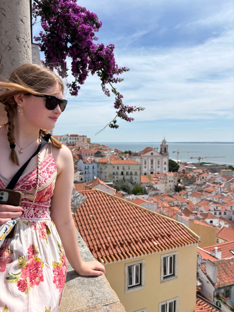 looking out over alfama